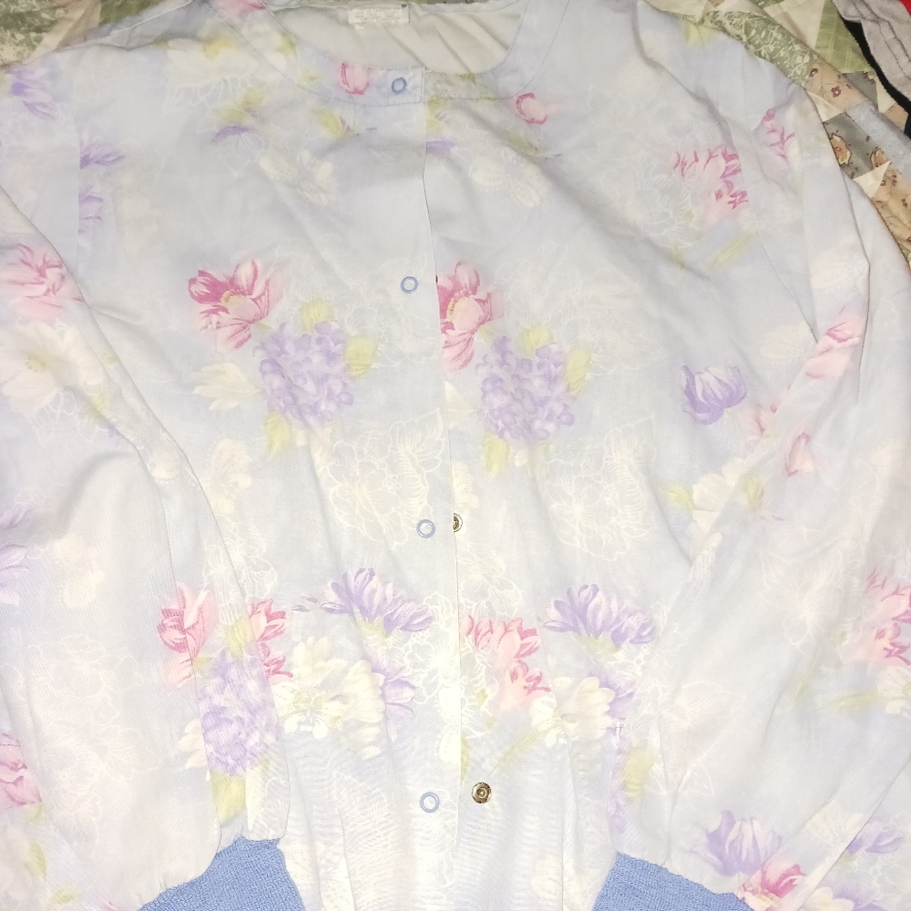 3 long sleeve scrub tops